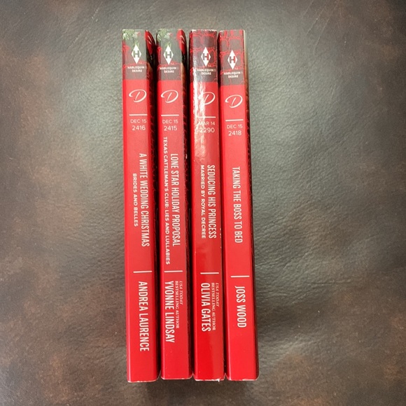 4 Book Bundle Harlequin Desire Romance - Picture 11 of 11